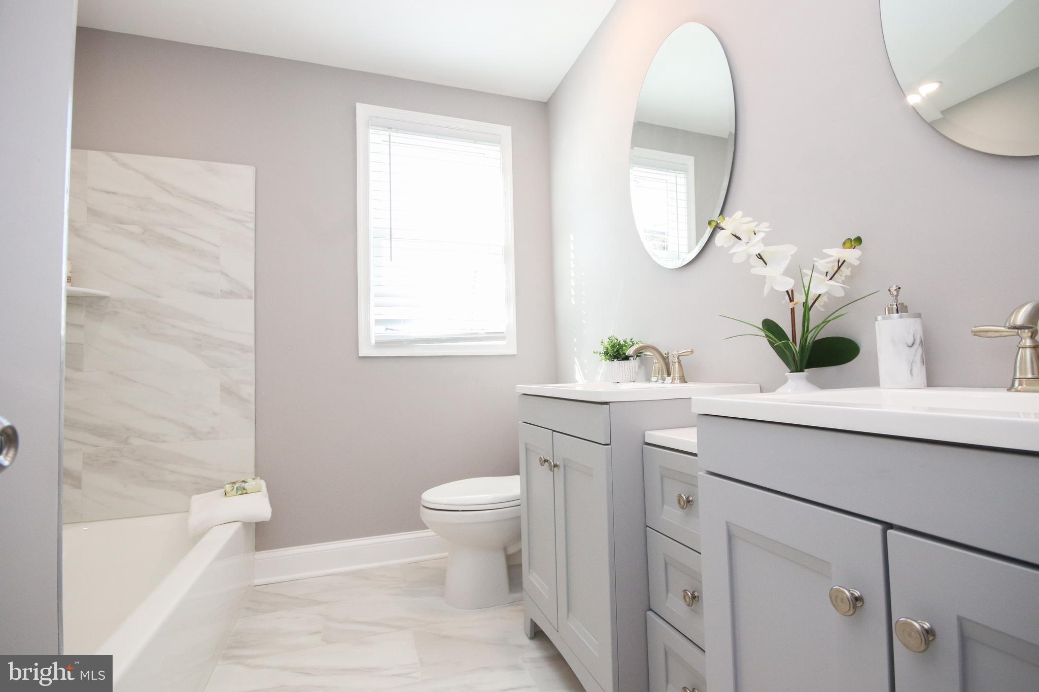 31 James Road Broomall, PA 19008 - Photo 42 of 54 Dual vanities in hall bath