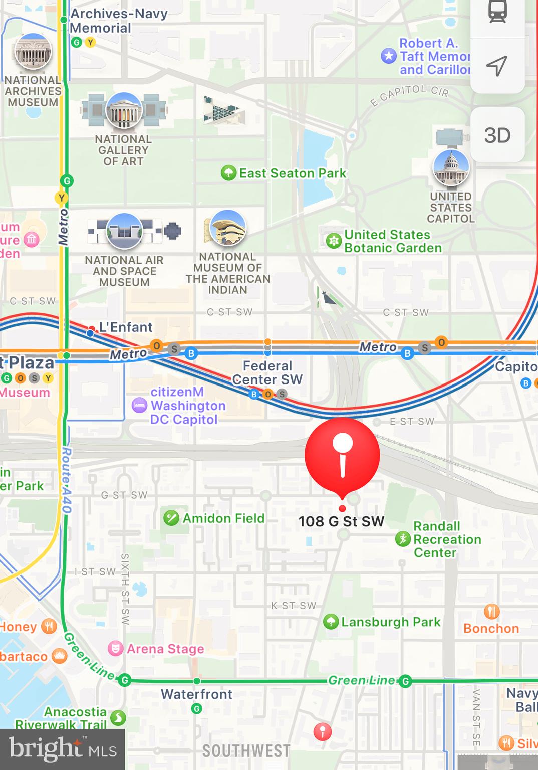 108 G Street Southwest, Unit 105 Washington, DC 20024 - Photo 52 of 52 a picture of a book and a table