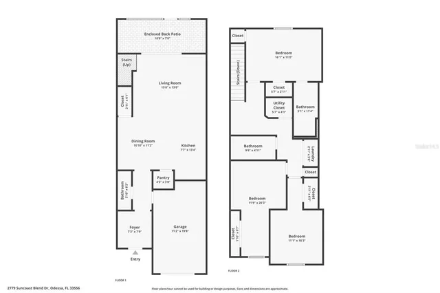 $324,900 | 2779 Suncoast Blend Drive, Odessa, FL 33556
