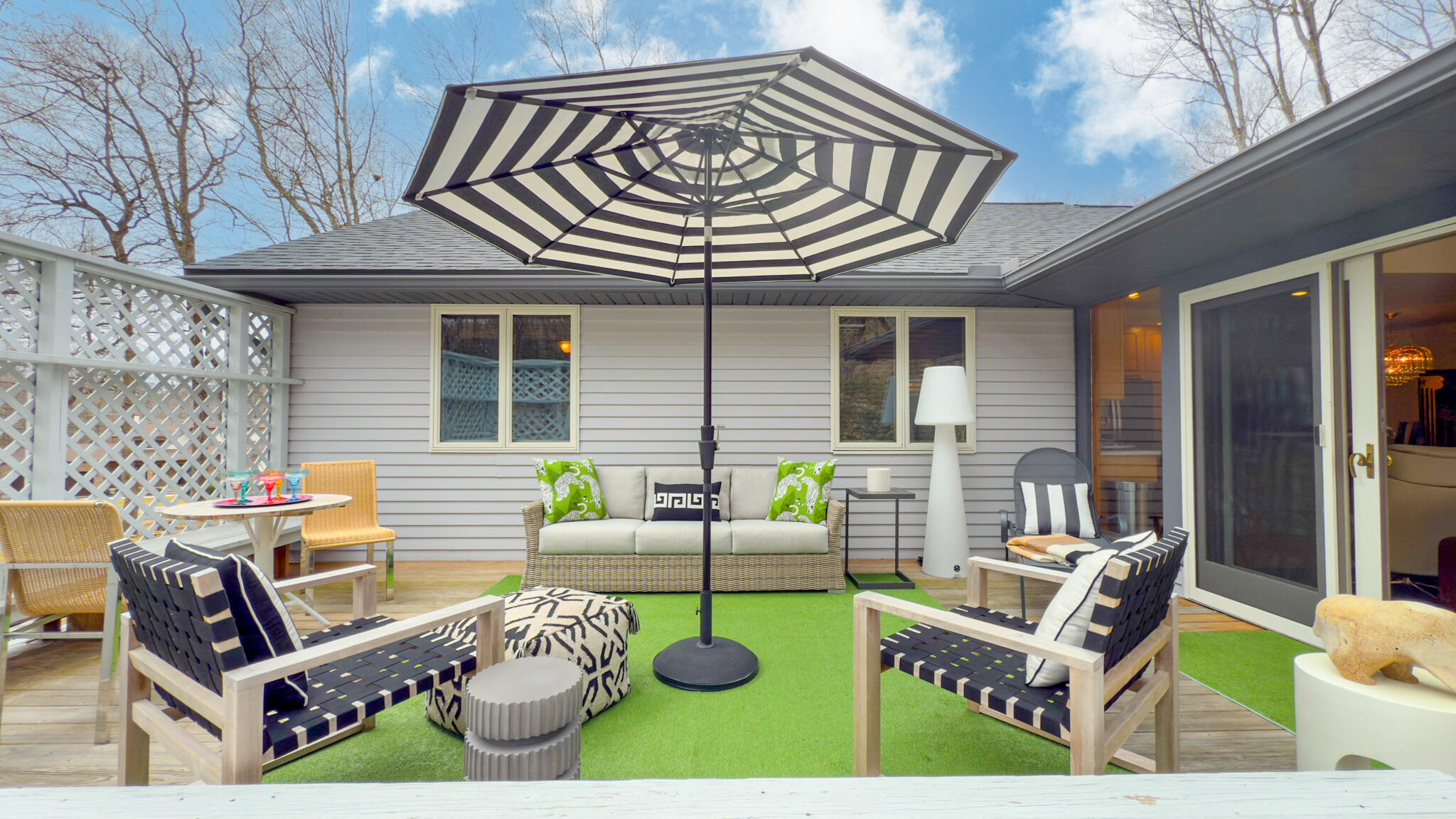 321 Orchard Road Swiftwater, PA 18370 - Photo 5 of 62 Outdoor Deck Area