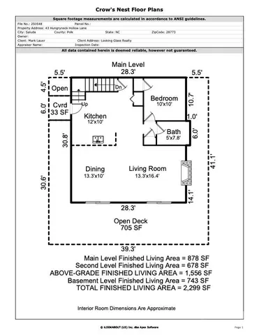 $529,000 | 43 Hungryneck Hollow Lane, Saluda, NC 28773