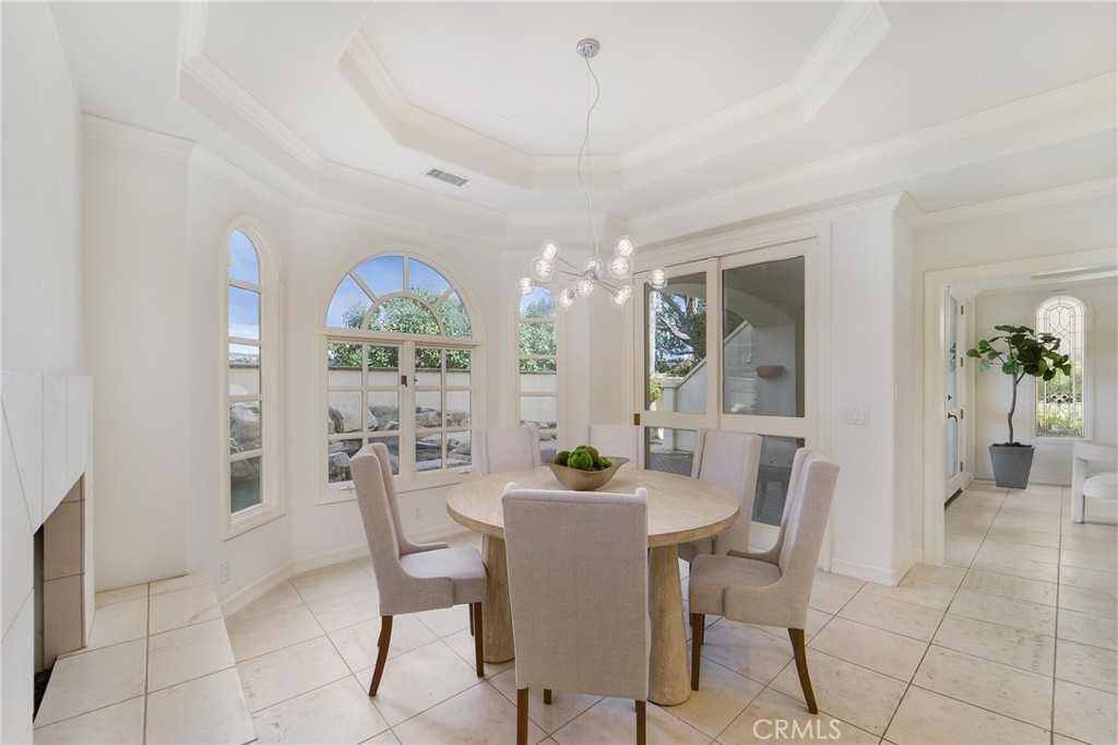 82 Ritz Cove Drive Dana Point, CA 92629 - Photo 20 of 48 a view of a dining room with furniture window and outside view