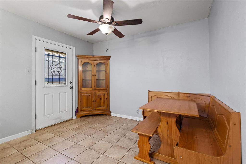 1417 Morrison Drive Denison, TX 75020 - Photo 13 of 30 Entrance foyer featuring light tile patterned floors and a ceiling fan