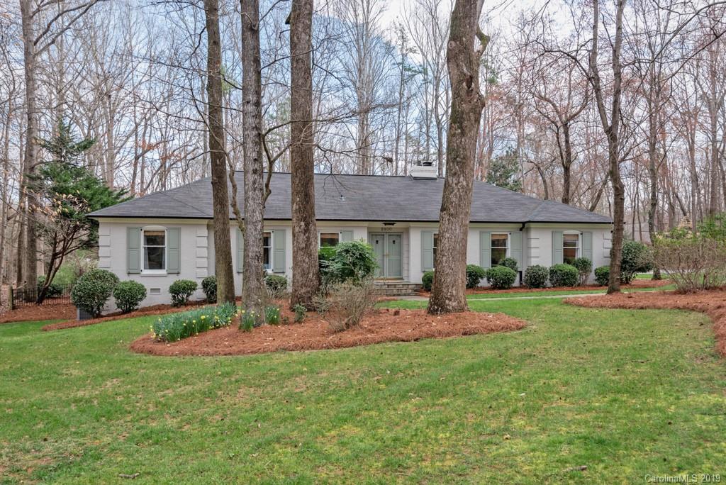 2800 High Ridge Road Charlotte, NC 28270 - Photo 1 of 34 a front view of a house with sitting area and garden