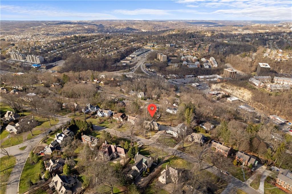 756 Osage Road Pittsburgh, PA 15243 - Photo 29 of 29 an aerial view of house with yard and mountain view in back