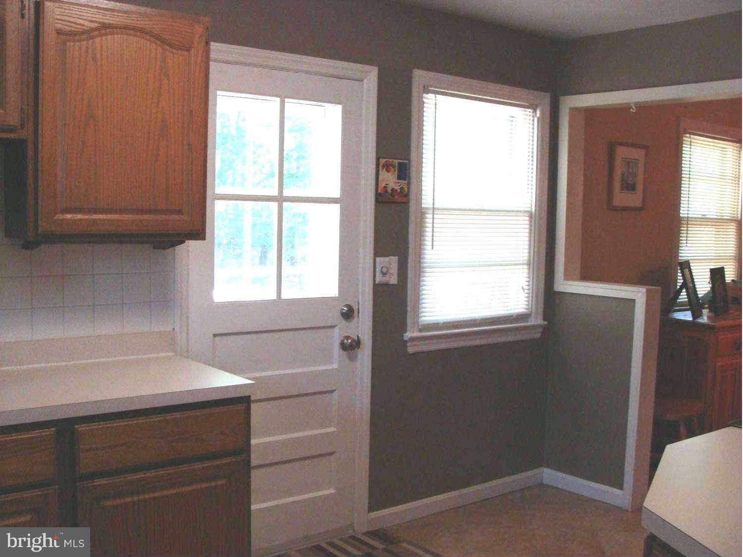 15408 Bond Mill Road Laurel, MD 20707 - Photo 16 of 30 Kitchen back door to Deck