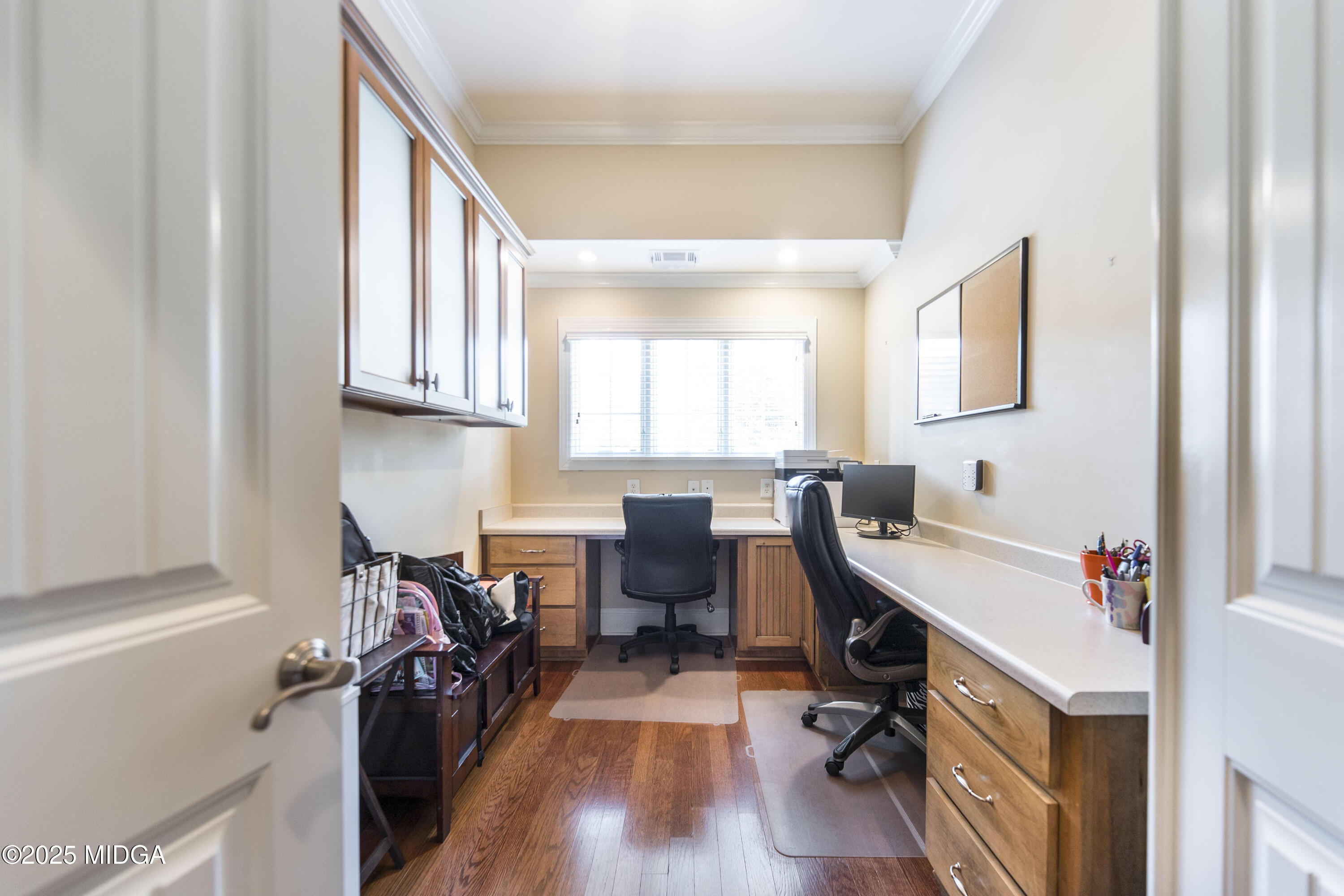 711 Latrobe Way Macon, GA 31220 - Photo 18 of 44 a view of a workspace with furniture and a window