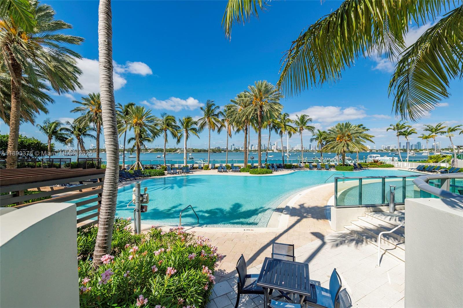 1500 Bay Road, Unit 558S Miami Beach, FL 33139 - Photo 6 of 18 a view of an outdoor space and swimming pool