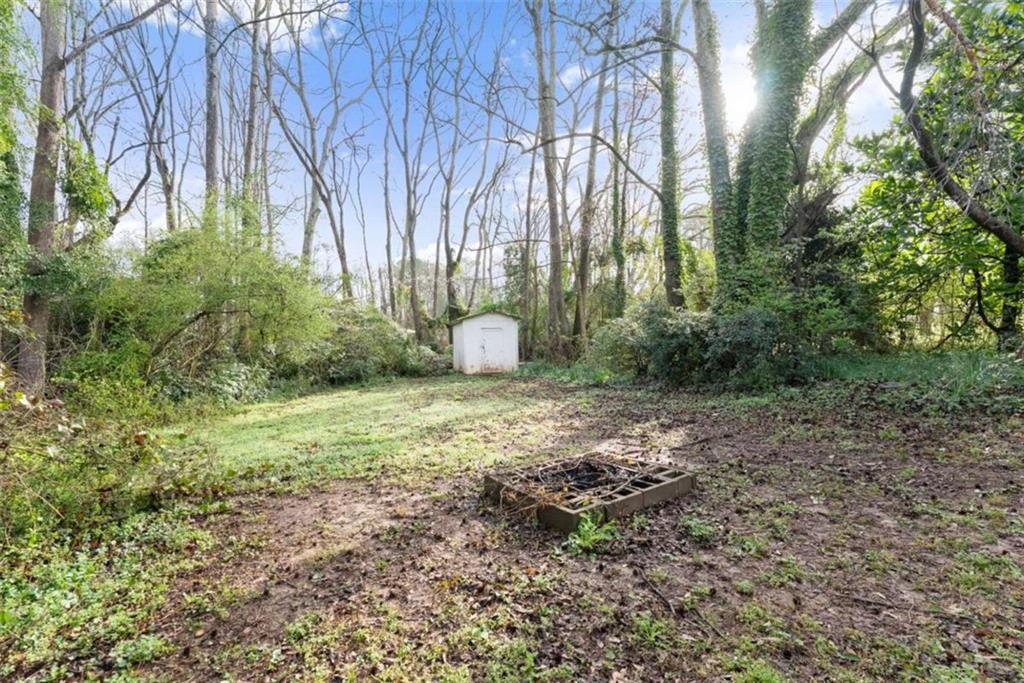 114 Duke Street Jefferson, GA 30549 - Photo 37 of 46 a backyard of a house with lots of green space