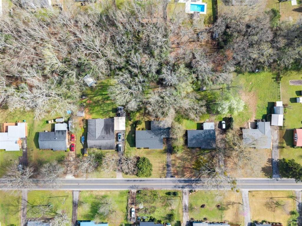 114 Duke Street Jefferson, GA 30549 - Photo 39 of 46 an aerial view of residential houses with outdoor space and swimming pool