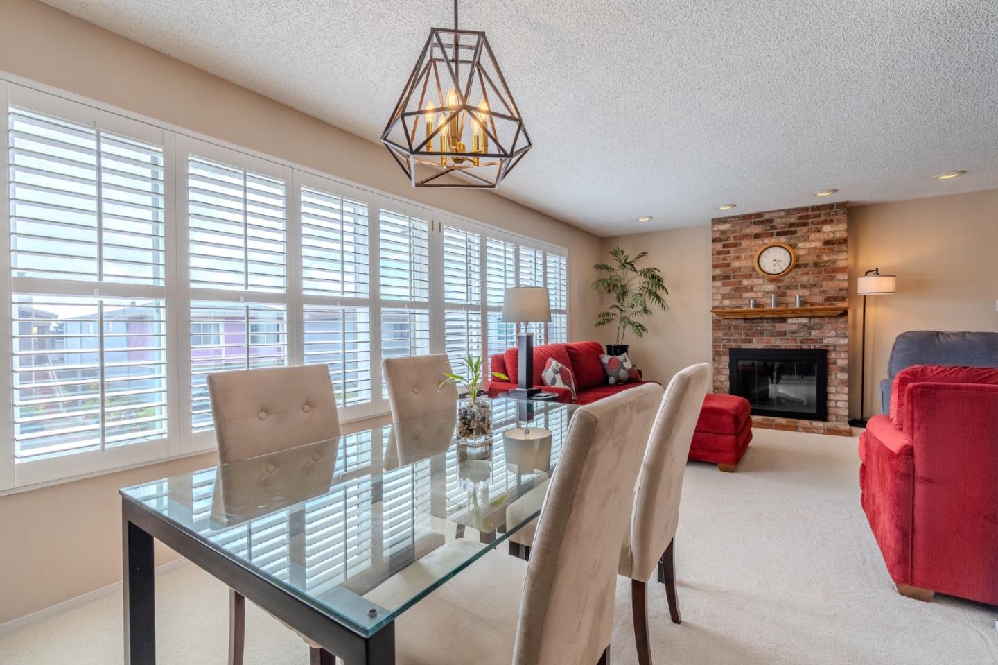42 Eastridge Circle Pacifica, CA 94044 - Photo 12 of 33 a view of a dining room with furniture window and outside view