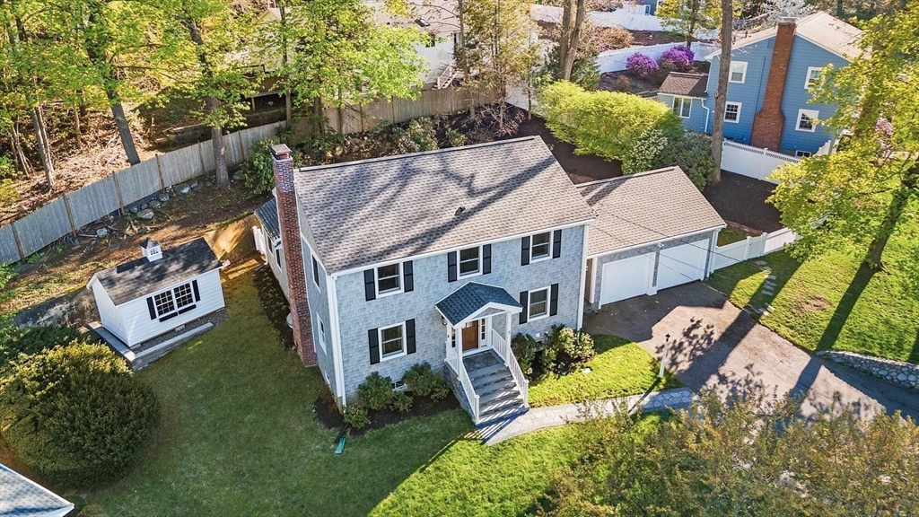 5 Alpine Circle Wakefield, MA 01880 - Photo 2 of 42 a view of a house with a yard and sitting area