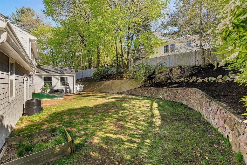 5 Alpine Circle Wakefield, MA 01880 - Photo 39 of 42 a swimming pool with outdoor seating and yard