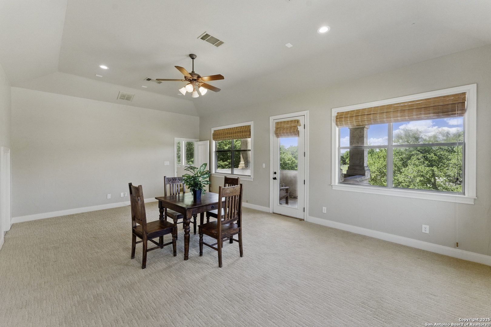 211 Macaw Lane Spring Branch, TX 78070 - Photo 33 of 85 a view of a dining room with furniture window and outside view