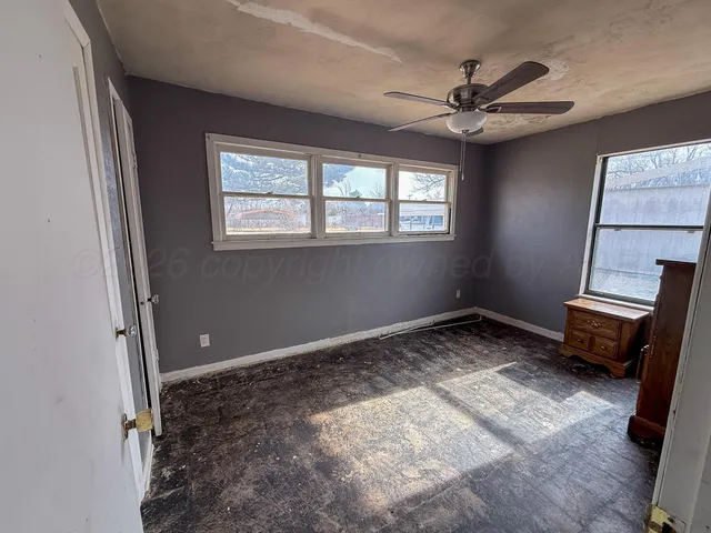 a view of empty room