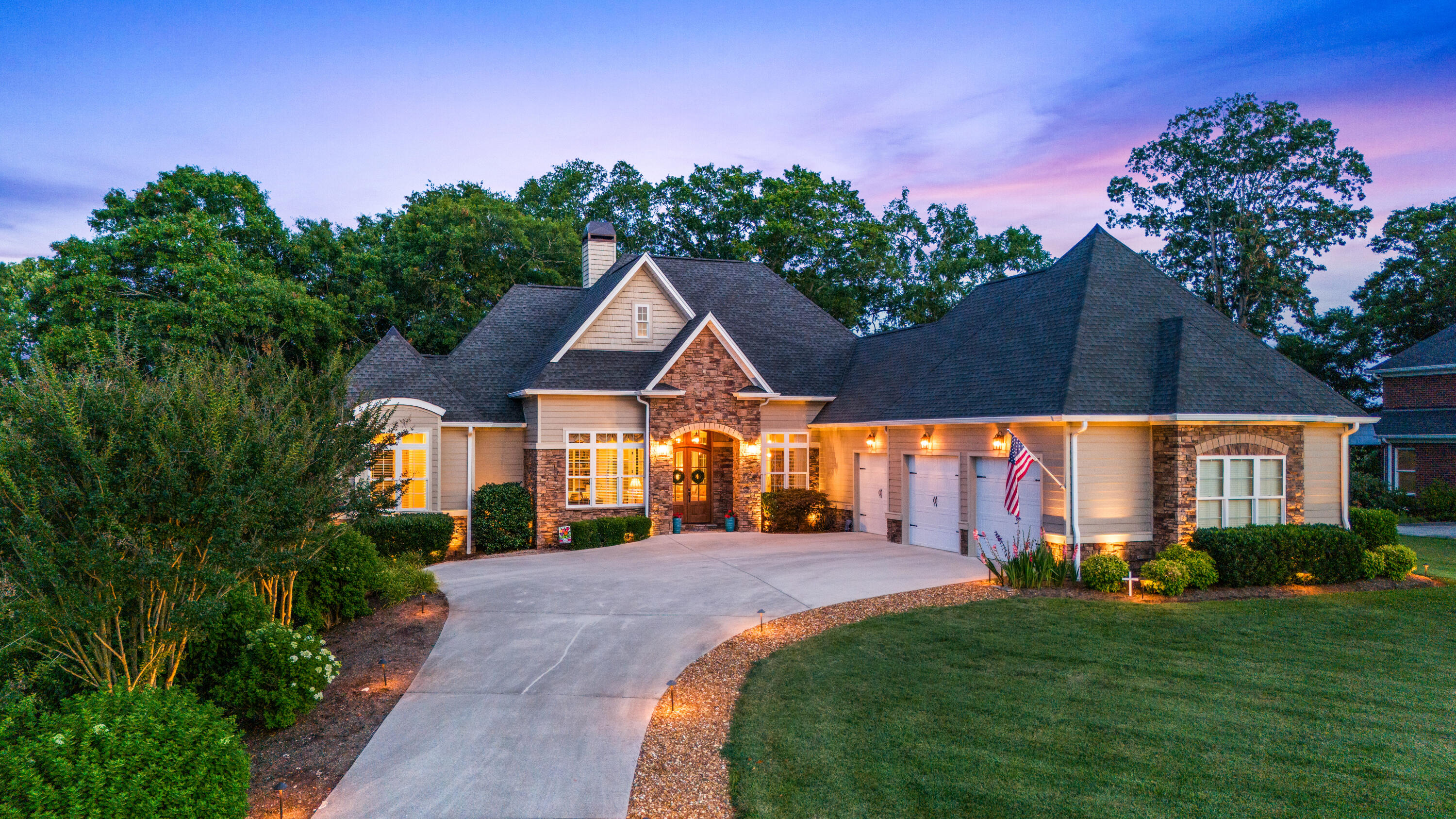 389 River Point Circle Charleston, TN 37310 - Photo 50 of 50 Landscaped Lighting