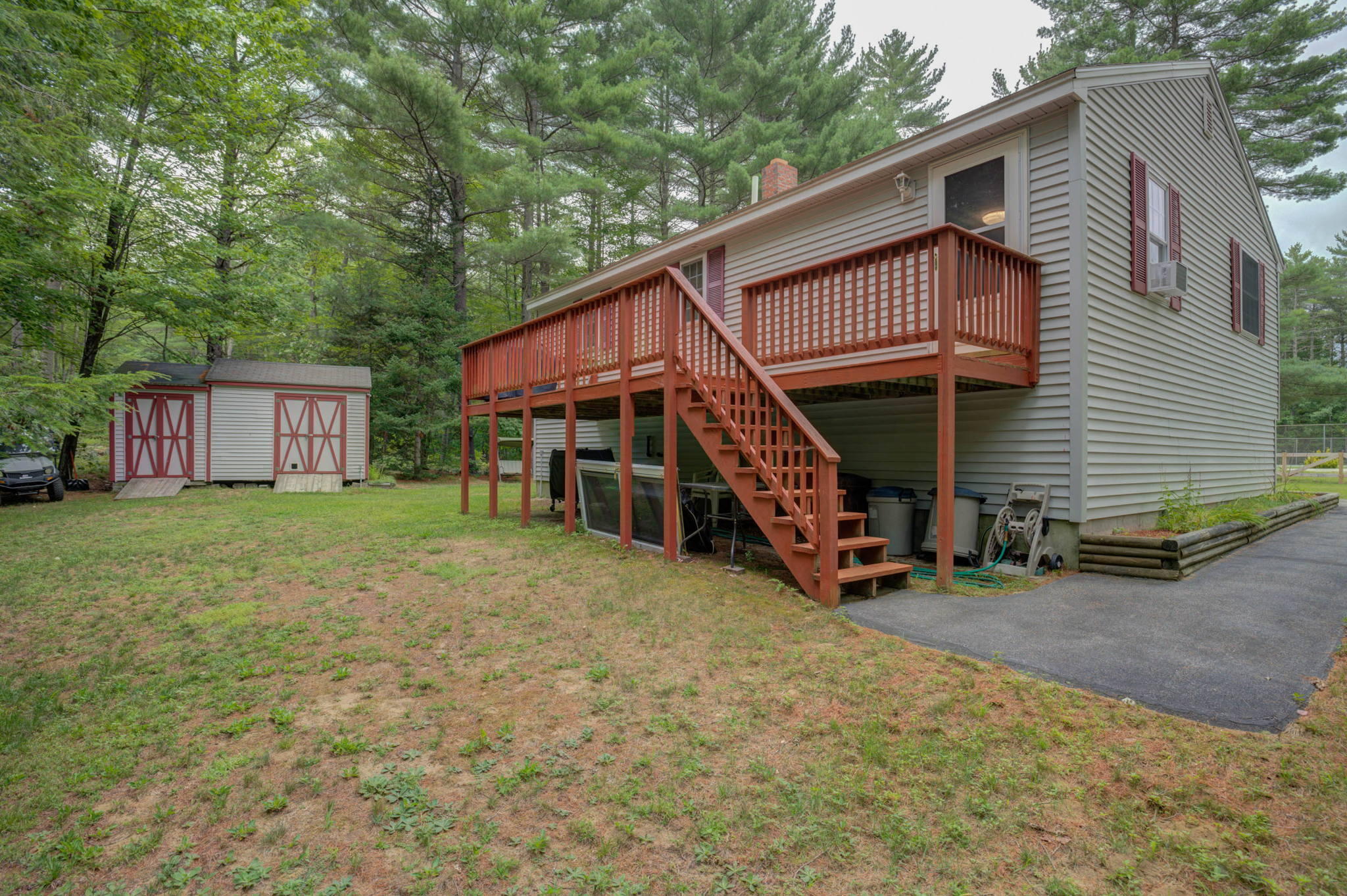 199 Old Portland Road North Waterboro, ME 04061 - Photo 18 of 25 Yard and Deck