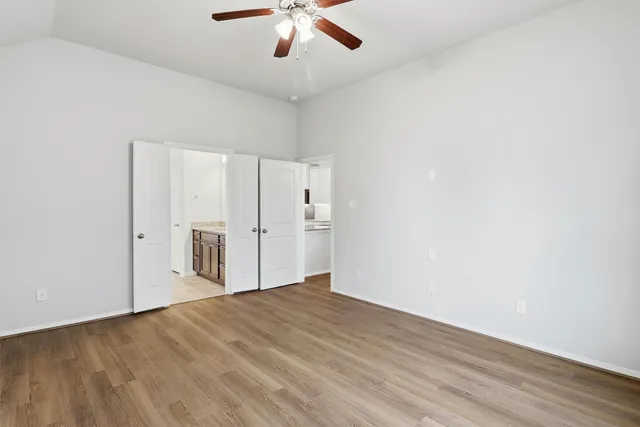 wooden floor in an empty room