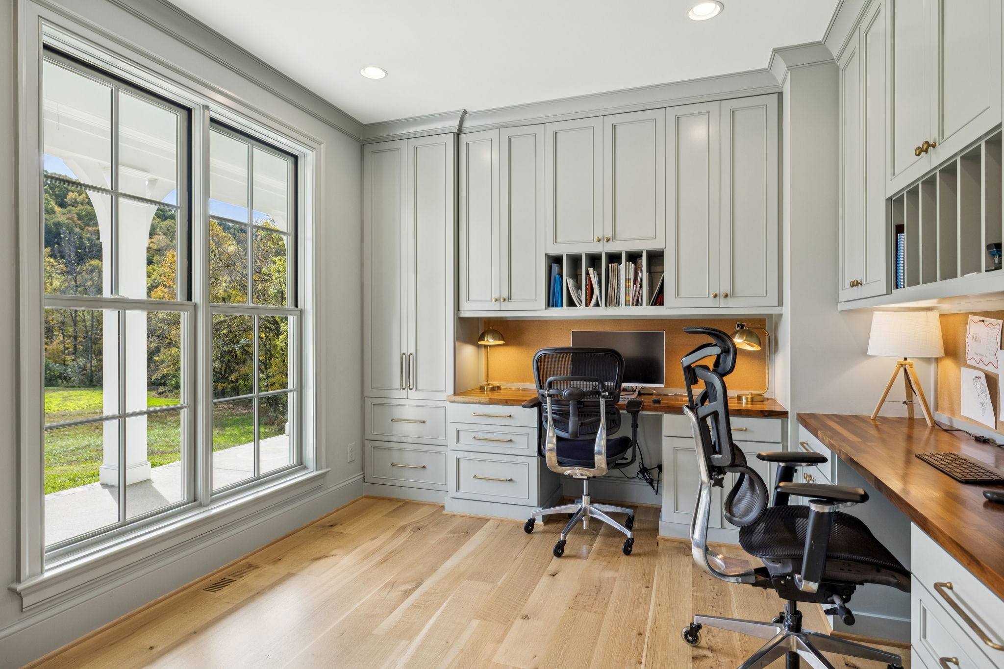 4388 Stenberg Road Whites Creek, TN 37189 - Photo 12 of 58 a view of a workspace with furniture and a window