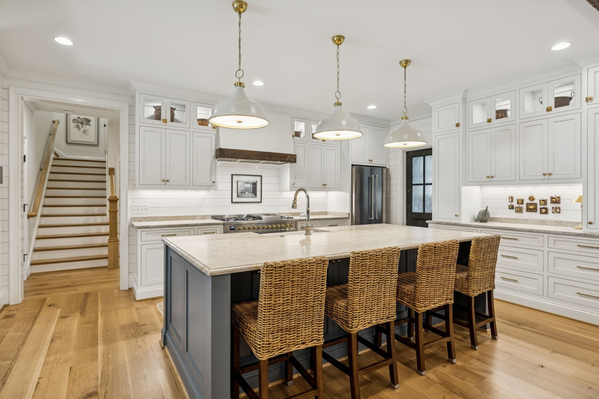 4388 Stenberg Road Whites Creek, TN 37189 - Photo 19 of 61 a large kitchen with a table and chairs in it