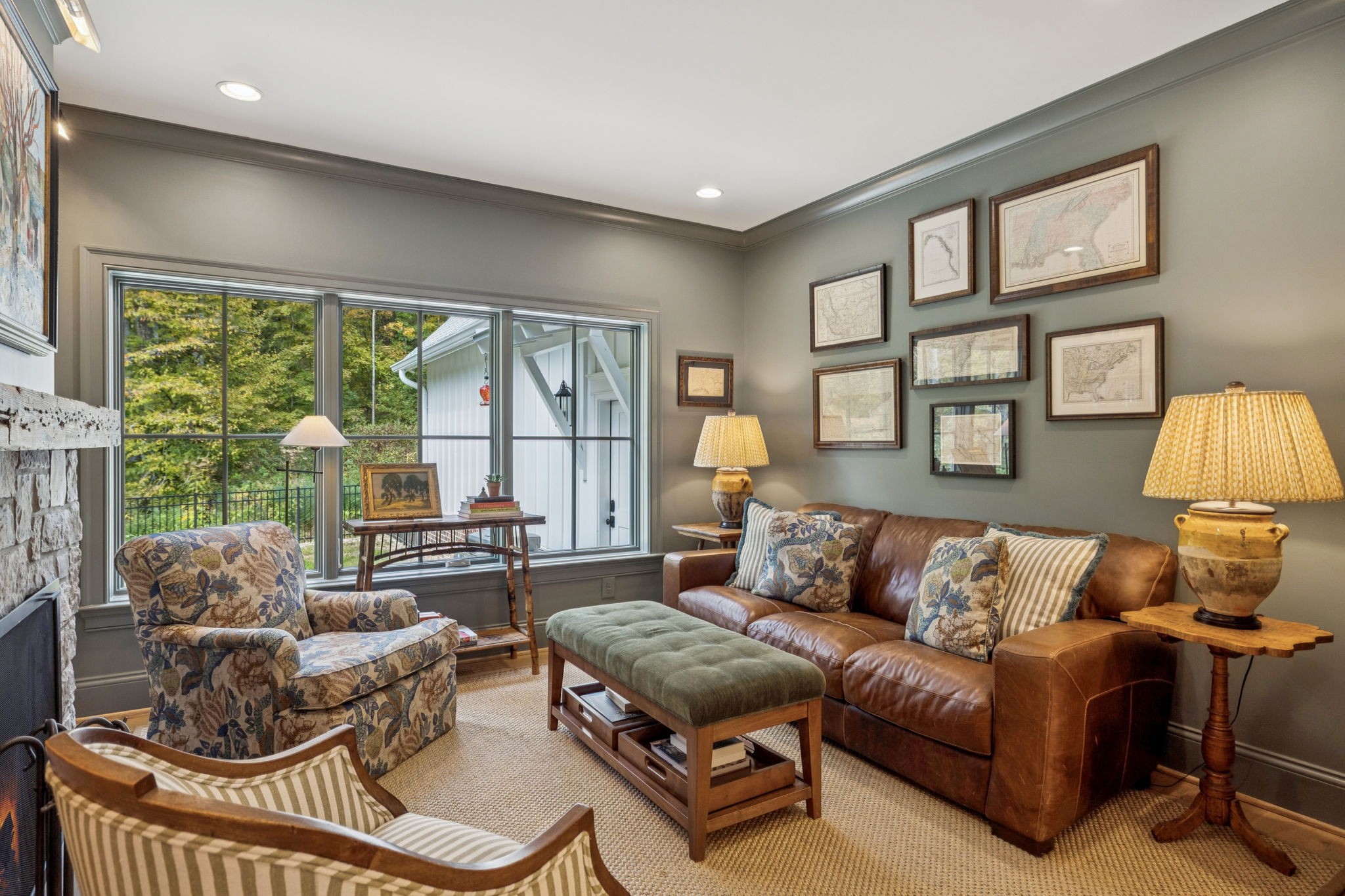 4388 Stenberg Road Whites Creek, TN 37189 - Photo 24 of 61 a living room with furniture and a large window