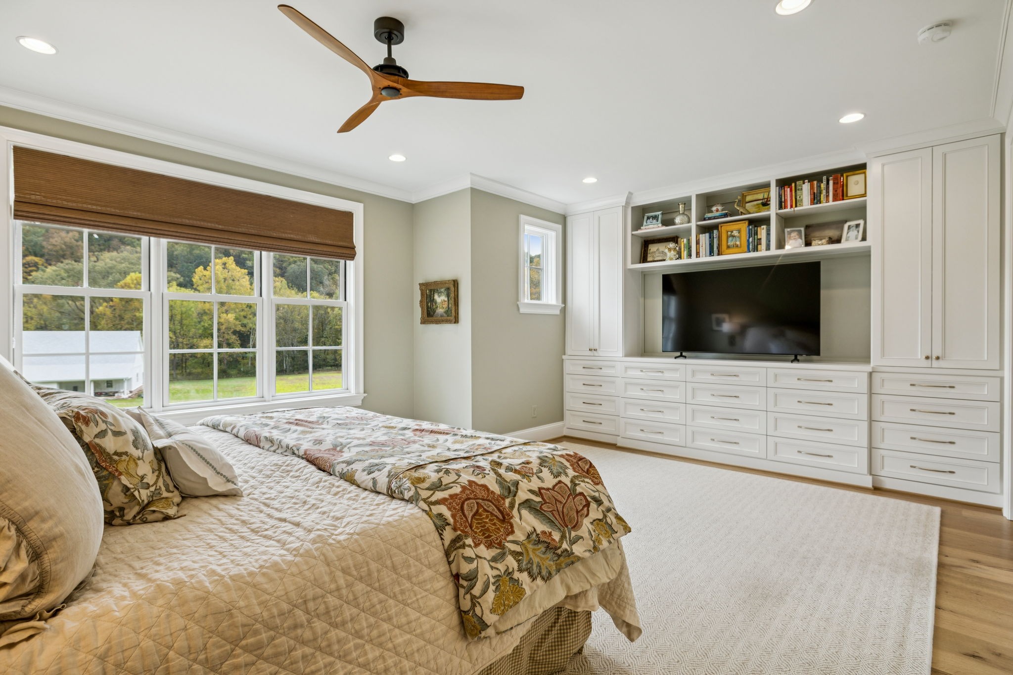 4388 Stenberg Road Whites Creek, TN 37189 - Photo 34 of 61 a bedroom with a bed and a flat screen tv