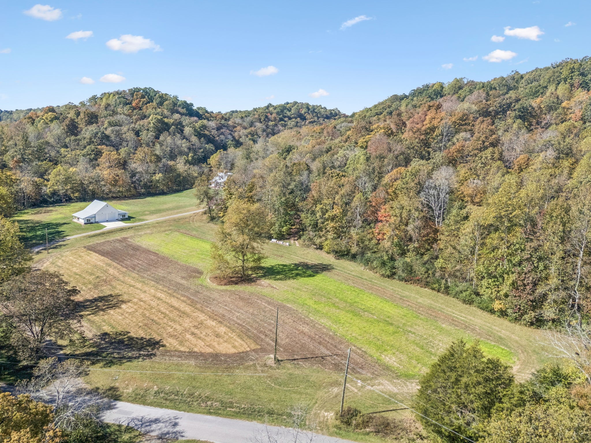 4388 Stenberg Road Whites Creek, TN 37189 - Photo 50 of 58 a view of a yard with mountains in the background