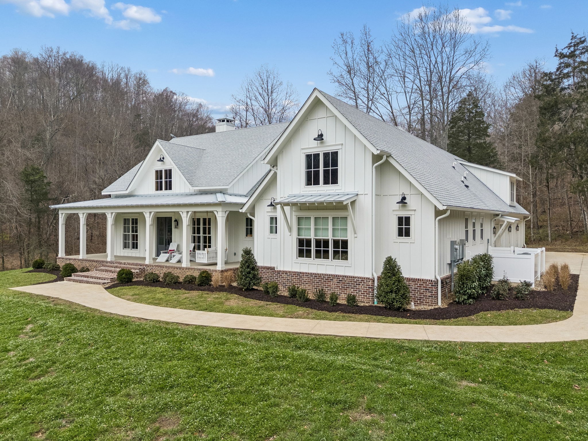 4388 Stenberg Road Whites Creek, TN 37189 - Photo 6 of 58 a front view of a house with a yard