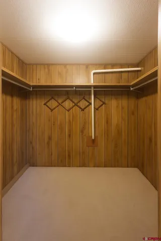 a view of walk in closet