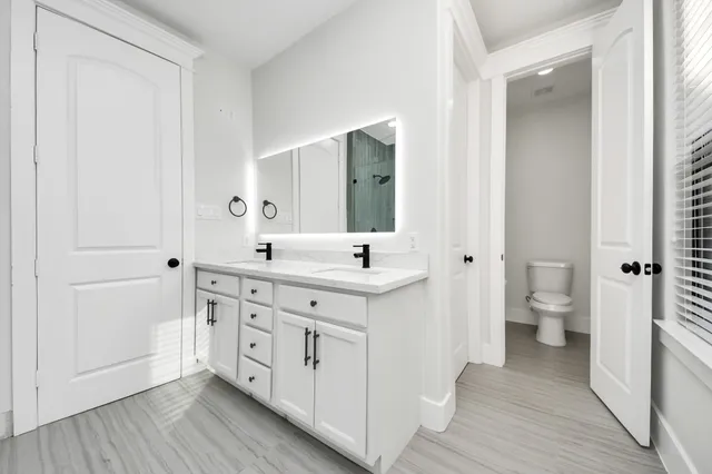 a bathroom with a sink and a bathtub