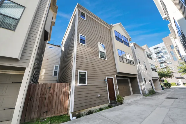 a view of a house with a sink