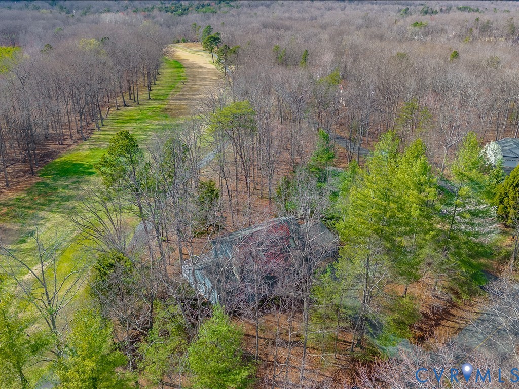 54 Bunker Boulevard Chesterfield, VA 23832 - Photo 53 of 64 Aerial View of home with golf course view.