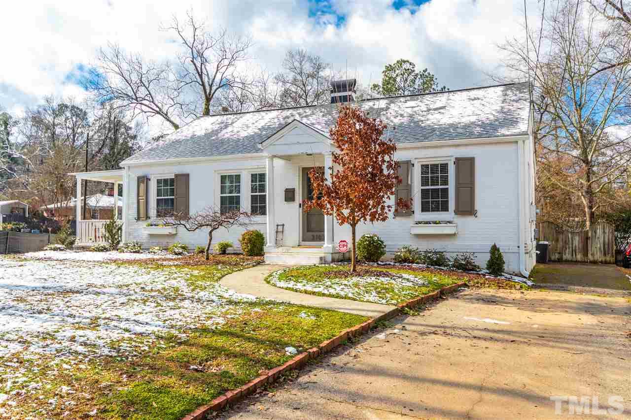 2103 Reaves Drive Raleigh, NC 27608 - Photo 1 of 30 Charm and curb appeal with this white painted brick home in 5 Points!