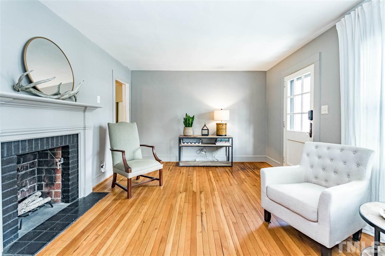 2103 Reaves Drive Raleigh, NC 27608 - Photo 3 of 30 Bright and open with beautiful floors