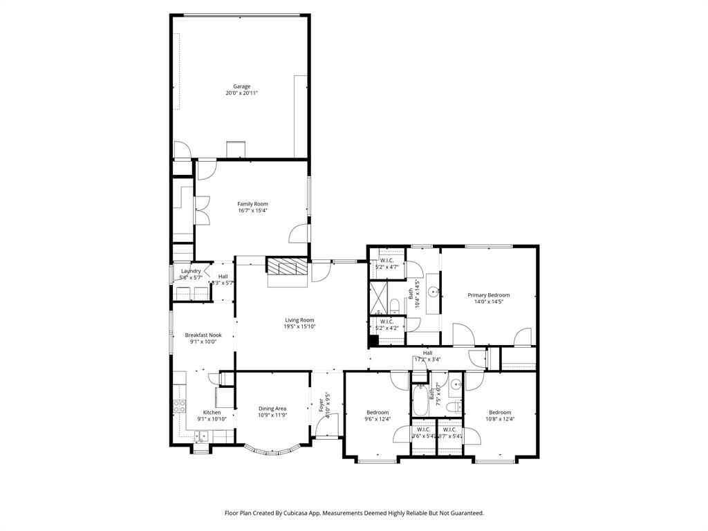2307 Castle Rock Road Carrollton, TX 75007 - Photo 34 of 34 Floor plan