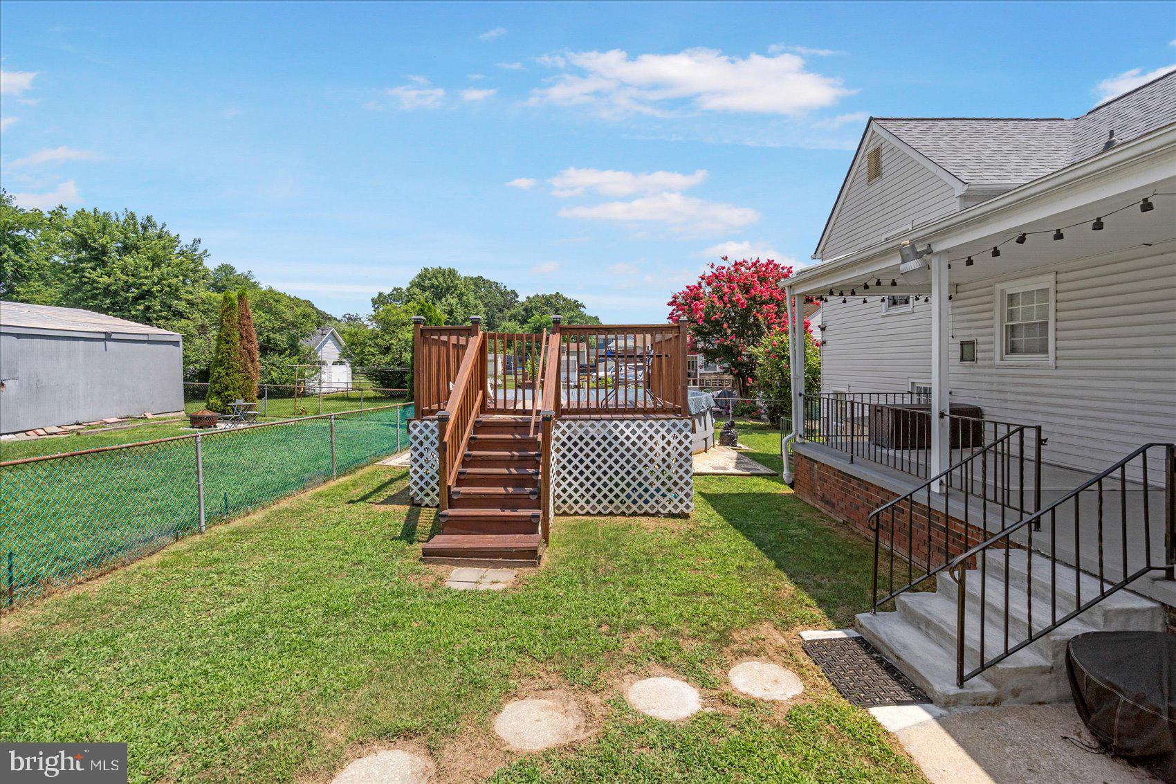 300 Nicholson Road Baltimore, MD 21221 - Photo 37 of 42 a view of a house with backyard porch and sitting area