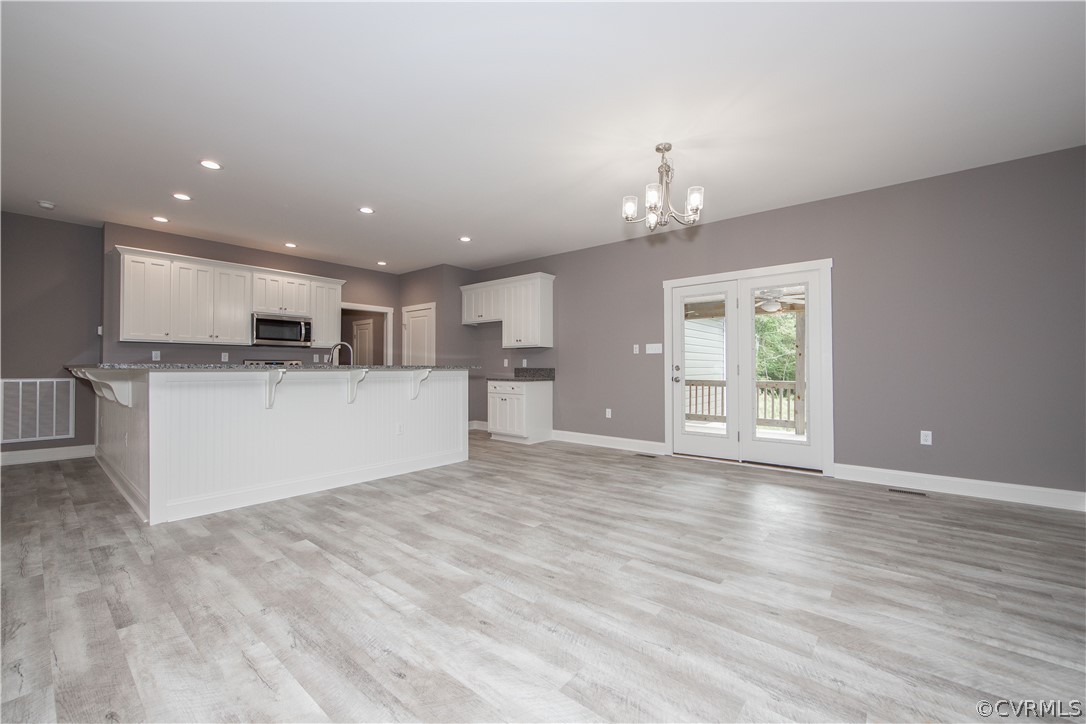 26 Perkins Road Cartersville, VA 23027 - Photo 6 of 22 The dining area has easy access to the kitchen and