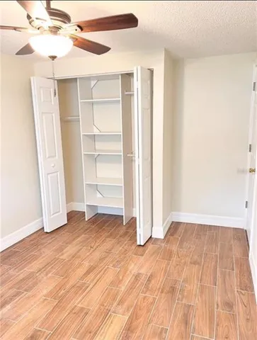 wooden floor in a room