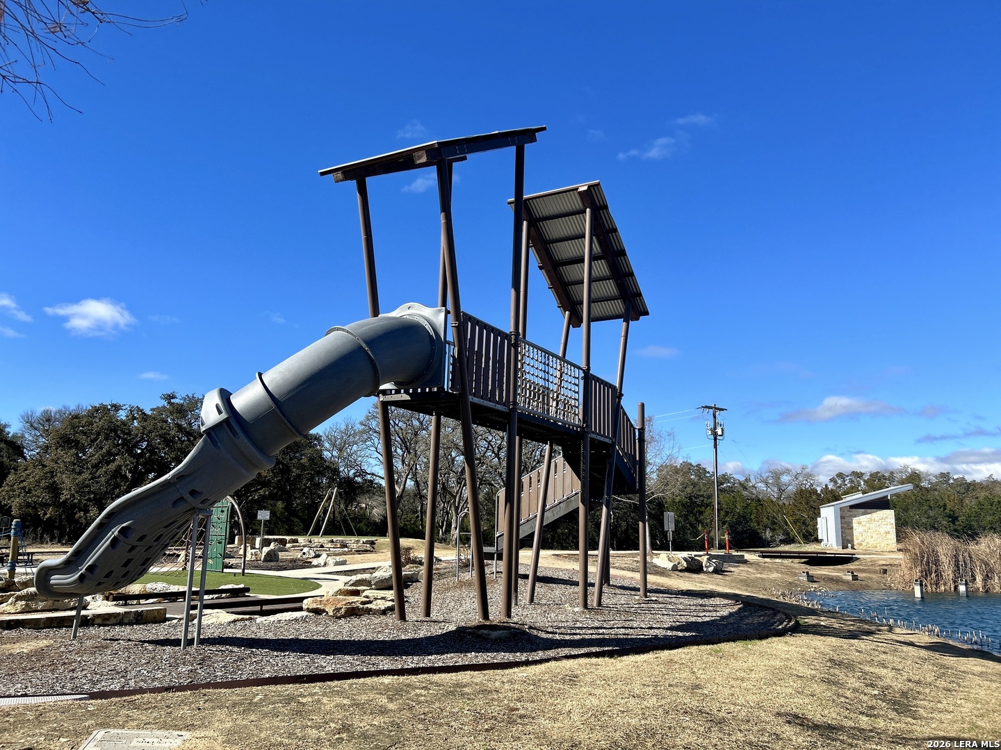 6013 Companion Loop Bulverde, TX 78163 - Photo 37 of 37 a view of a swimming pool with a patio
