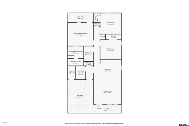 a picture of a floor plan