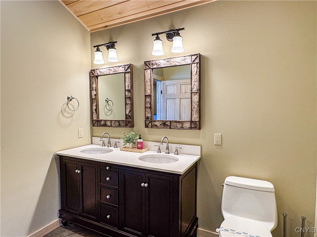 63 Rocky Point Circle Inlet, NY 13360 - Photo 25 of 38 Second Floor Guest Bathroom - Completed Model Shown