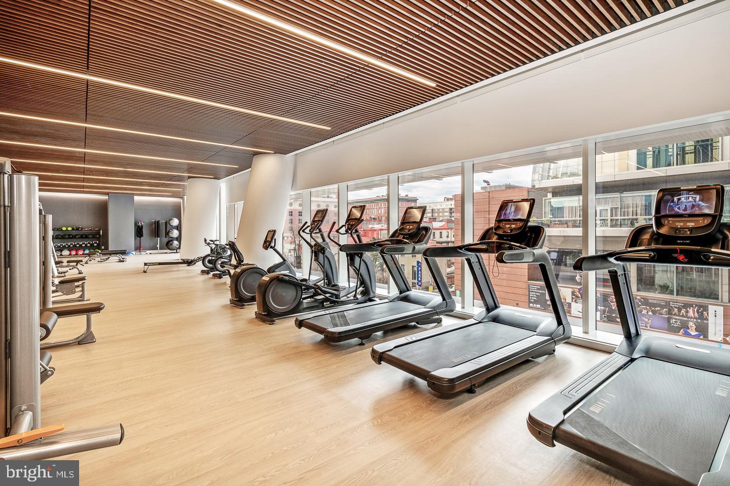 301 South Broad Street, Unit 4001 Philadelphia, PA 19107 - Photo 52 of 84 a view of a room with gym equipment