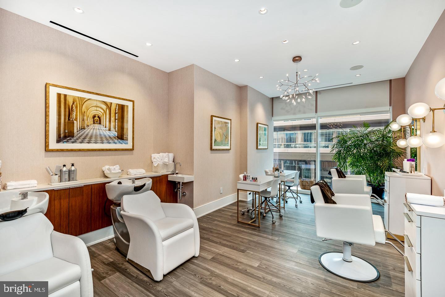 301 South Broad Street, Unit 4001 Philadelphia, PA 19107 - Photo 53 of 84 a living room with furniture a dining table and a large window