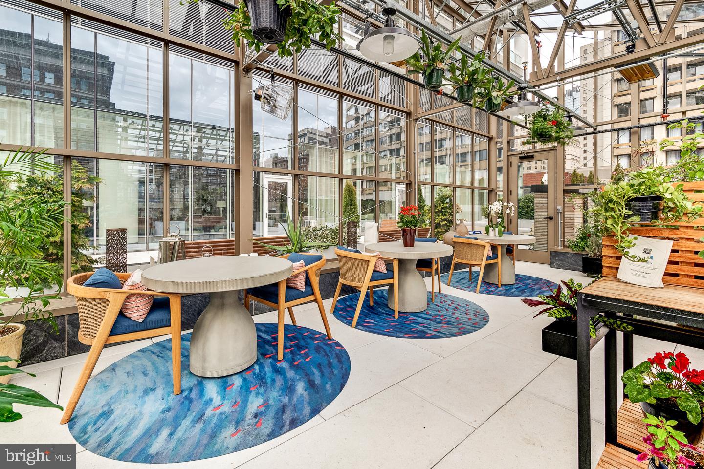 301 South Broad Street, Unit 4001 Philadelphia, PA 19107 - Photo 64 of 84 a outdoor space with chairs a table and chairs