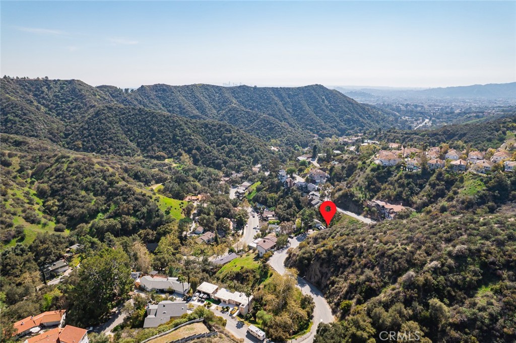 2745 Kennington Drive Glendale, CA 91208 - Photo 9 of 14 a aerial view of mountain and red space