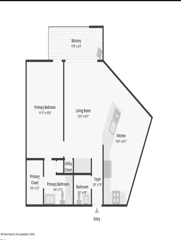 a picture of a floor plan