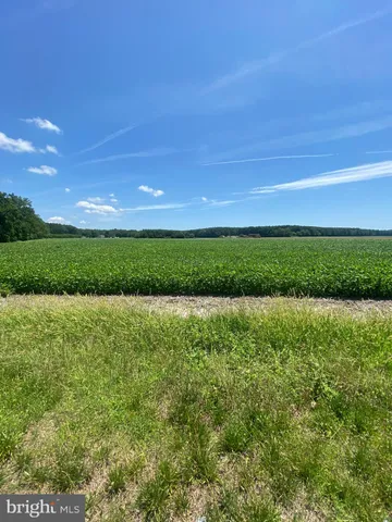 a view of a field and front view of a house