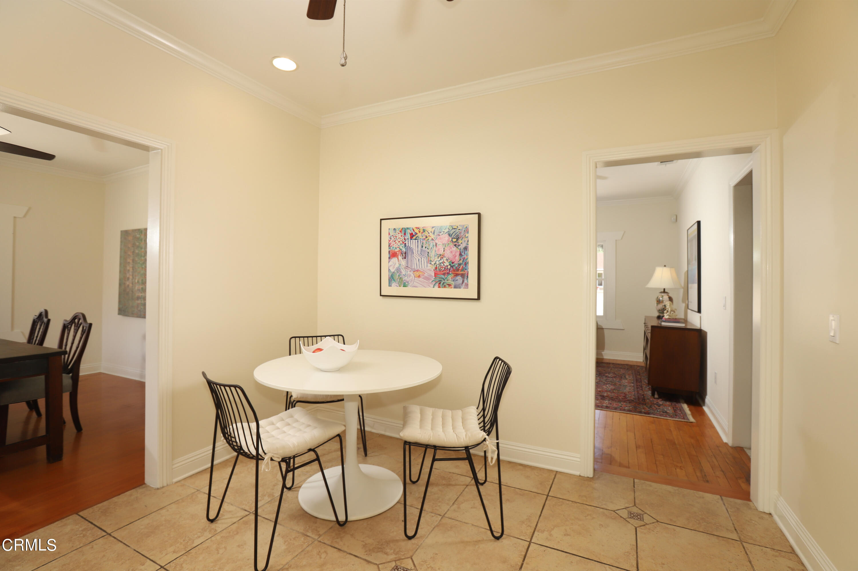 1062 Morada Place Altadena, CA 91001 - Photo 8 of 24 a view of a dining room with furniture and a chandelier
