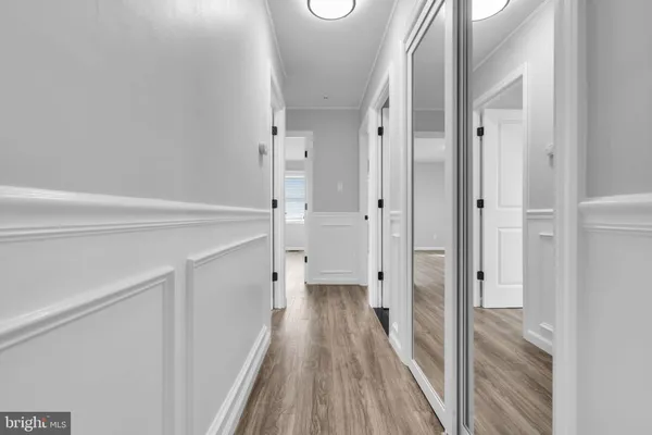 a view of a walk in closet