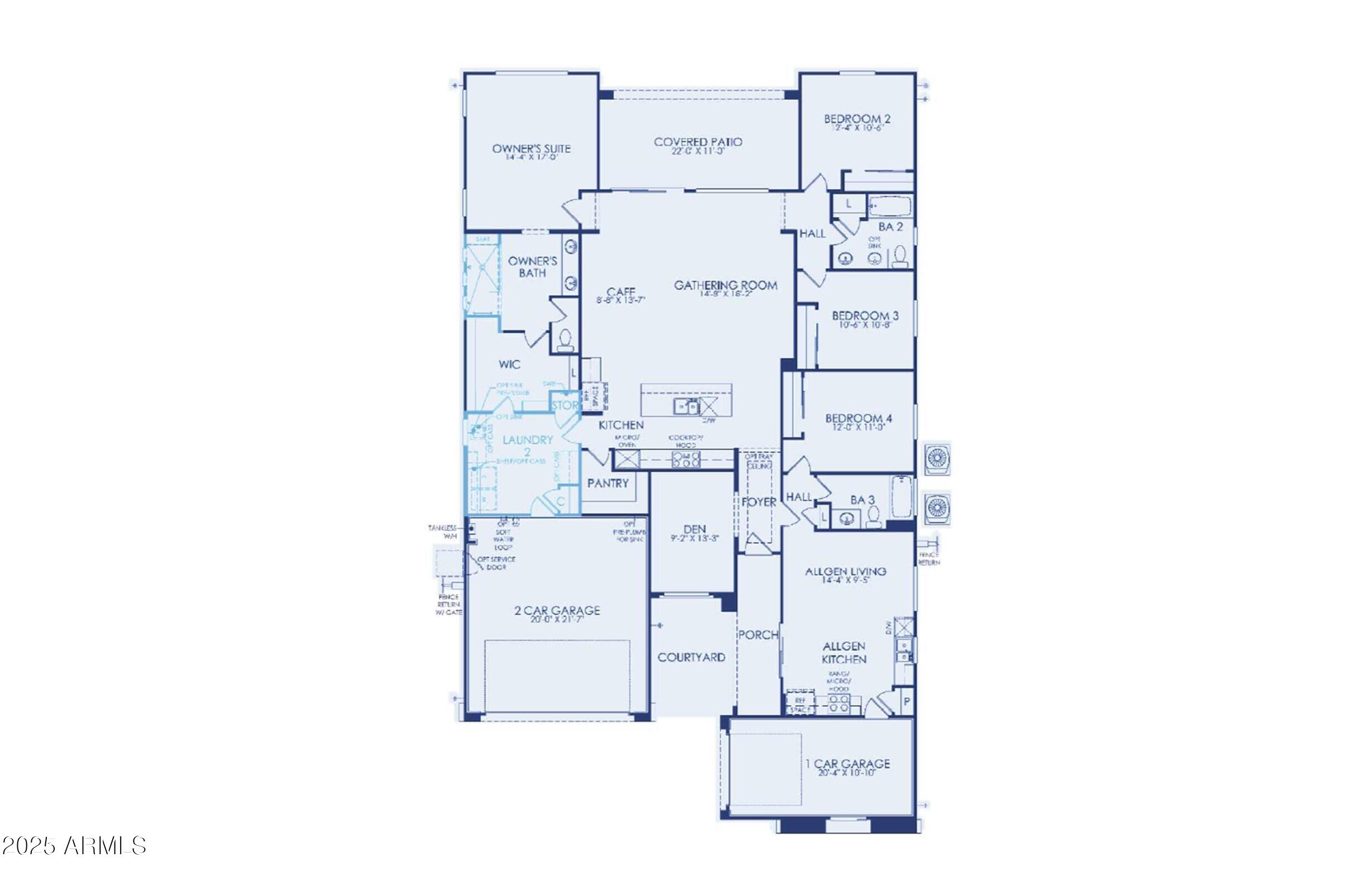 16158 West Red Bird Road Surprise, AZ 85387 - Photo 29 of 29 Floor Plan